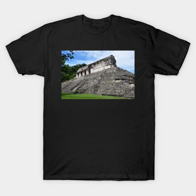 Mexique - Palenque, site Maya T-Shirt by franck380